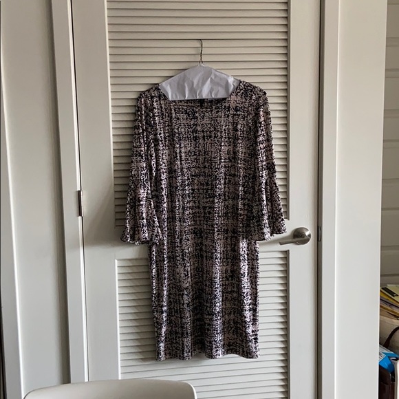 Calvin Klein Bell Sleeve Dress - Picture 1 of 2